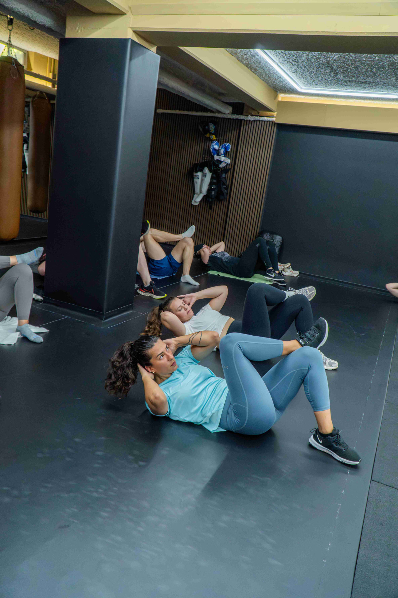 Groepsles bij GYM AMS